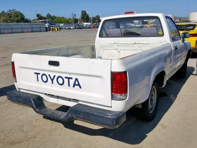 4TARN81AXRZ245231 - 1994 TOYOTA PICKUP 1/2 WHITE photo 4