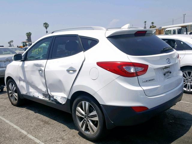 KM8JU3AG6FU985732 - 2015 HYUNDAI TUCSON LIM WHITE photo 3