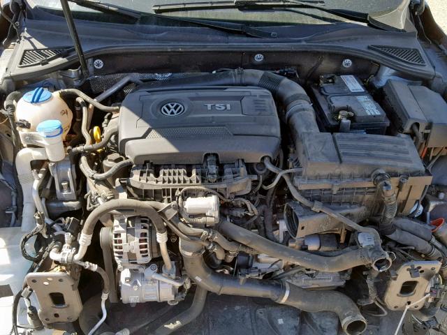 1VWAT7A3XFC120700 - 2015 VOLKSWAGEN PASSAT S GRAY photo 7