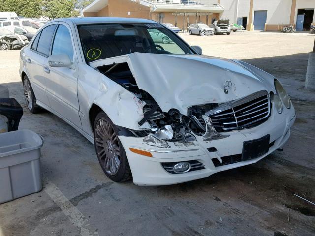 WDBUF56X97B054296 - 2007 MERCEDES-BENZ E 350 WHITE photo 1