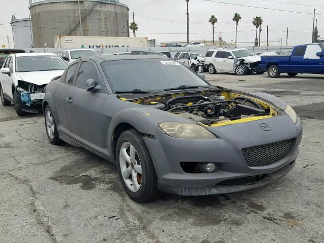 JM1FE17N840135140 - 2004 MAZDA RX8 GRAY photo 1