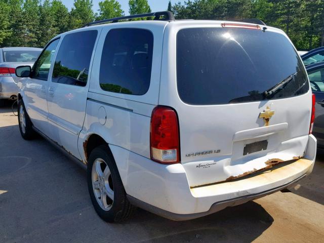 1GNDV23L75D298834 - 2005 CHEVROLET UPLANDER L WHITE photo 3