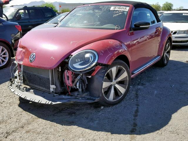 3VW517AT3HM802181 - 2017 VOLKSWAGEN BEETLE S/S PURPLE photo 2