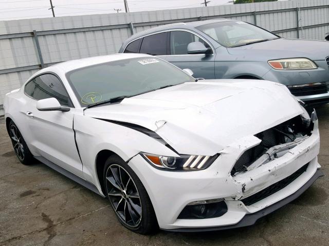 1FA6P8TH9G5211898 - 2016 FORD MUSTANG WHITE photo 1