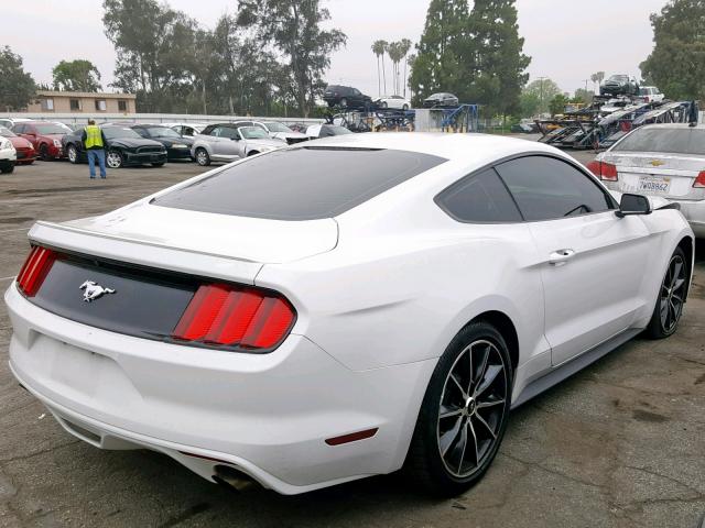 1FA6P8TH9G5211898 - 2016 FORD MUSTANG WHITE photo 4