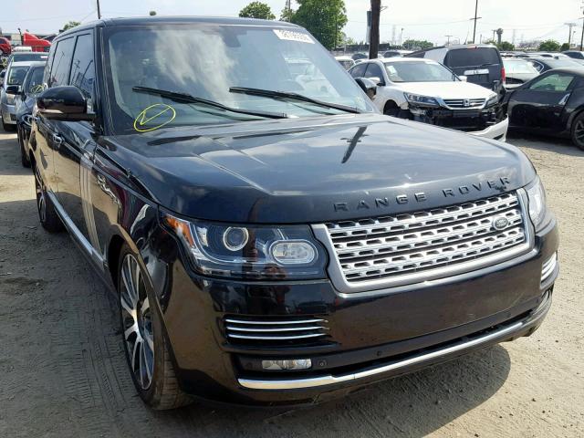 SALGV3TF8EA161188 - 2014 LAND ROVER RANGE ROVE BLACK photo 1