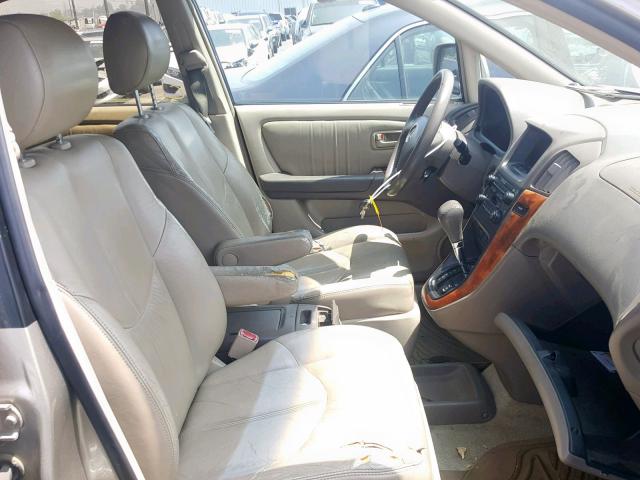 JT6HF10U9Y0156423 - 2000 LEXUS RX 300 SILVER photo 5