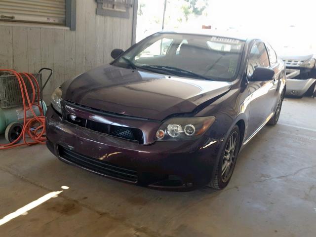 JTKDE167990288636 - 2009 TOYOTA SCION TC ბურგუნდია ფოტო 2
