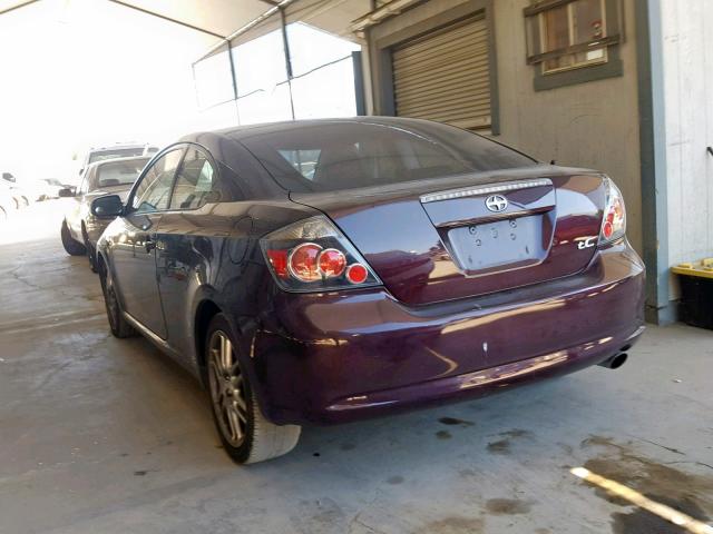 JTKDE167990288636 - 2009 TOYOTA SCION TC ბურგუნდია ფოტო 3