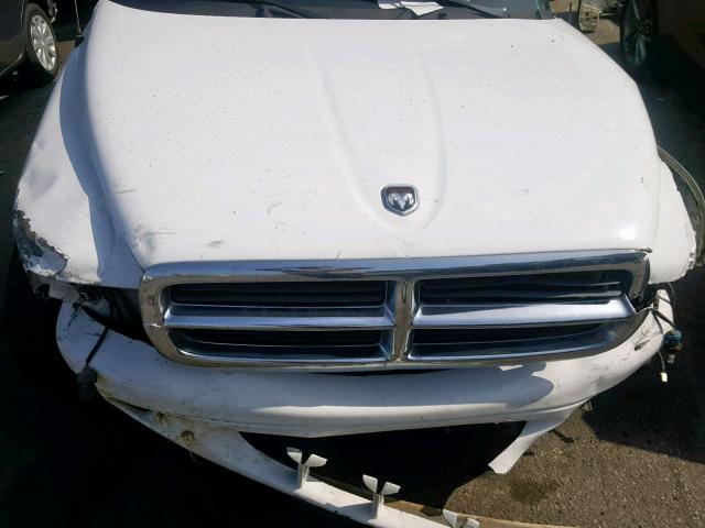 1B4HS48Z92F190711 - 2002 DODGE DURANGO SL WHITE photo 7