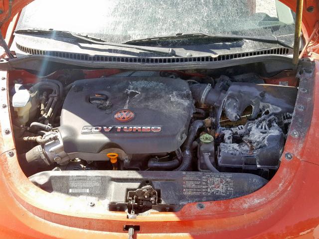 3VWDD21C53M443589 - 2003 VOLKSWAGEN NEW BEETLE წითელი ფოტო 7