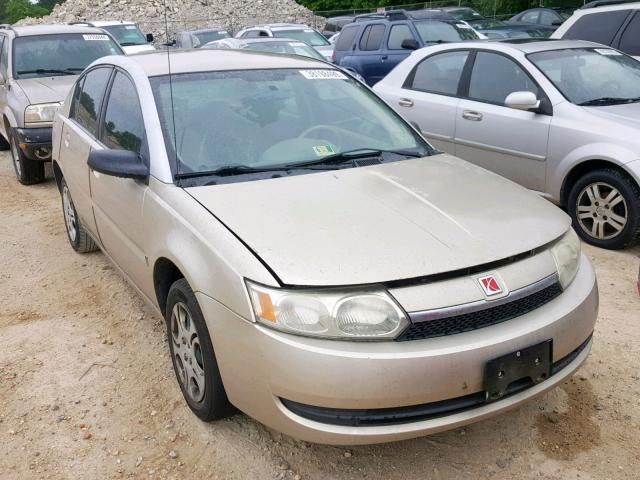 1G8AJ52F83Z157415 - 2003 SATURN ION LEVEL GOLD photo 1