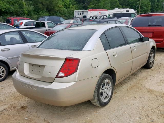1G8AJ52F83Z157415 - 2003 SATURN ION LEVEL GOLD photo 4