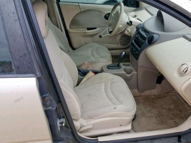 1G8AJ52F83Z157415 - 2003 SATURN ION LEVEL GOLD photo 5