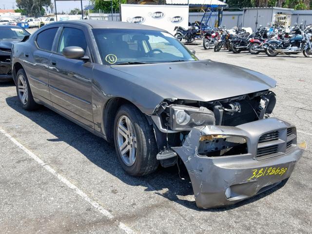 2B3CA3CV1AH242555 - 2010 DODGE CHARGER SX GRAY photo 1