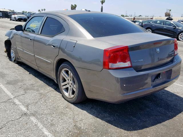 2B3CA3CV1AH242555 - 2010 DODGE CHARGER SX GRAY photo 3