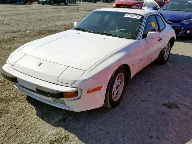 WP0AA0948GN454520 - 1986 PORSCHE 944 WHITE photo 2