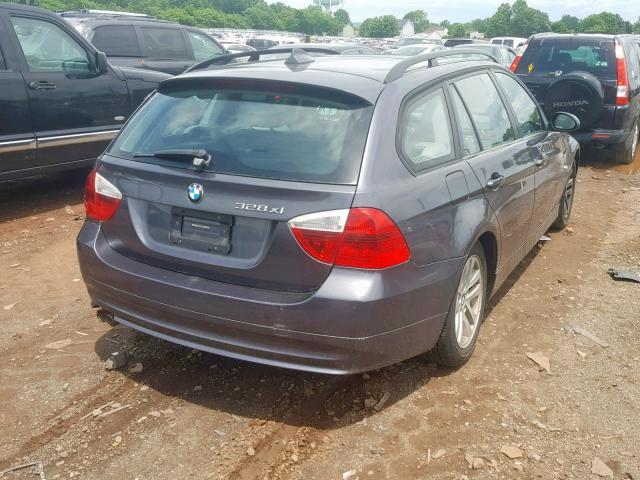 WBAVT73587FZ35879 - 2007 BMW 328 XIT GRAY photo 4