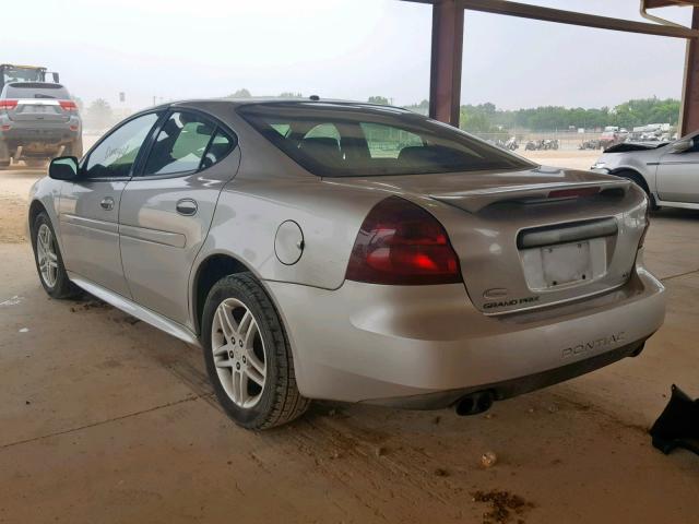 2G2WR554771149484 - 2007 PONTIAC GRAND PRIX SILVER photo 3