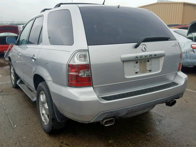 2HNYD18204H540463 - 2004 ACURA MDX SILVER photo 3