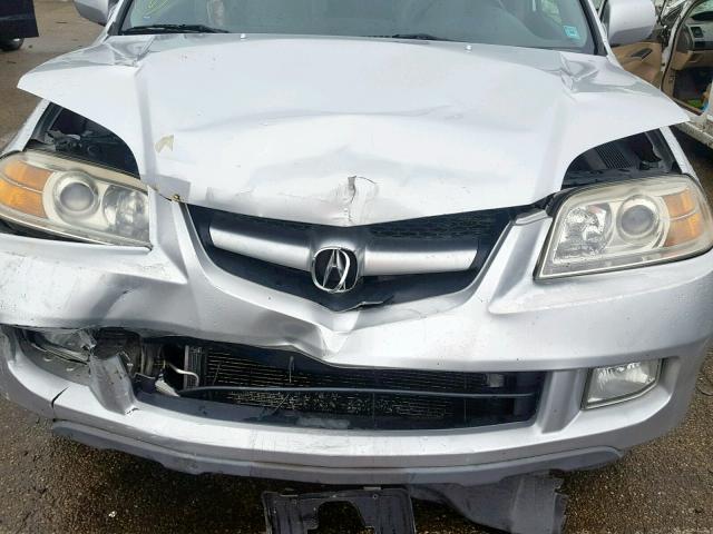 2HNYD18204H540463 - 2004 ACURA MDX SILVER photo 7