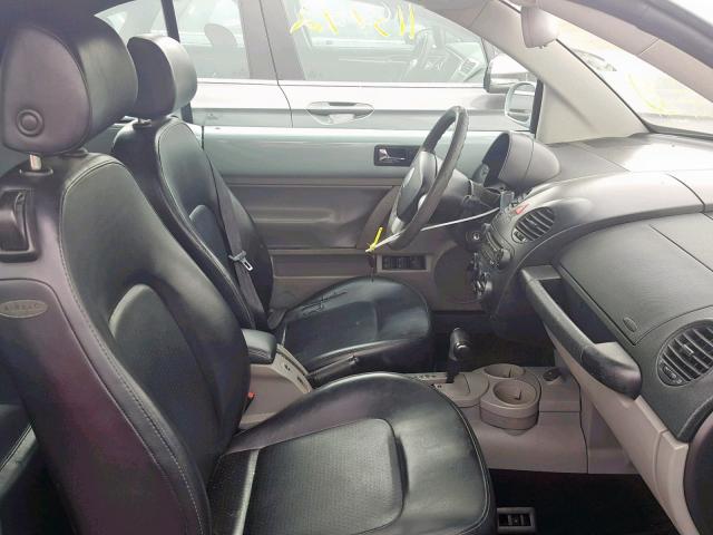 3VWCM31Y14M342547 - 2004 VOLKSWAGEN NEW BEETLE ლურჯი ფოტო 5