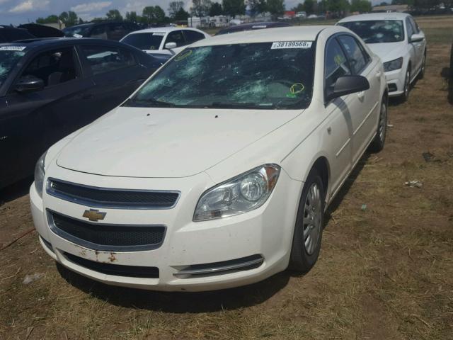 1G1ZG57B184197636 - 2008 CHEVROLET MALIBU LS 白色 照片 2