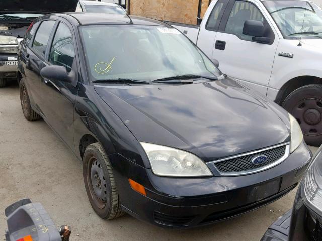 1FAFP37N37W295570 - 2007 FORD FOCUS ZX5 BLACK photo 1