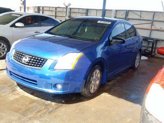 3N1AB6AP0BL637279 - 2011 NISSAN SENTRA 2.0 BLUE photo 2