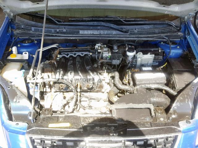 3N1AB6AP0BL637279 - 2011 NISSAN SENTRA 2.0 BLUE photo 7