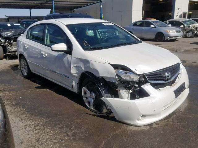 3N1AB6AP1BL716931 - 2011 NISSAN SENTRA 2.0 WHITE photo 1