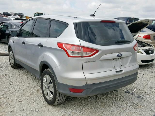 1FMCU0F72EUB28712 - 2014 FORD ESCAPE S SILVER photo 3