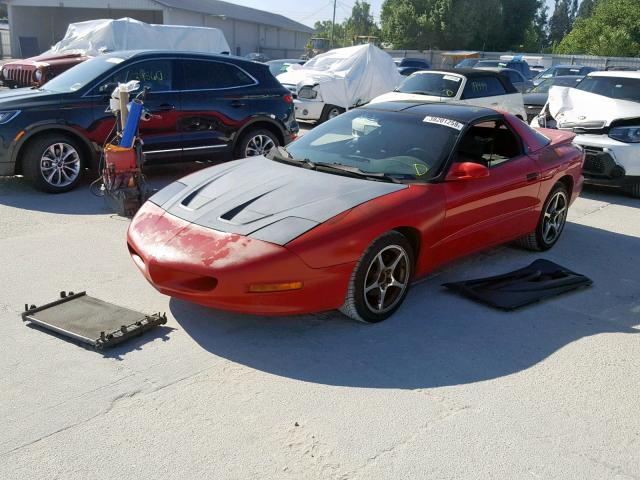 2G2FV22P6T2203323 - 1996 PONTIAC FIREBIRD F RED photo 2