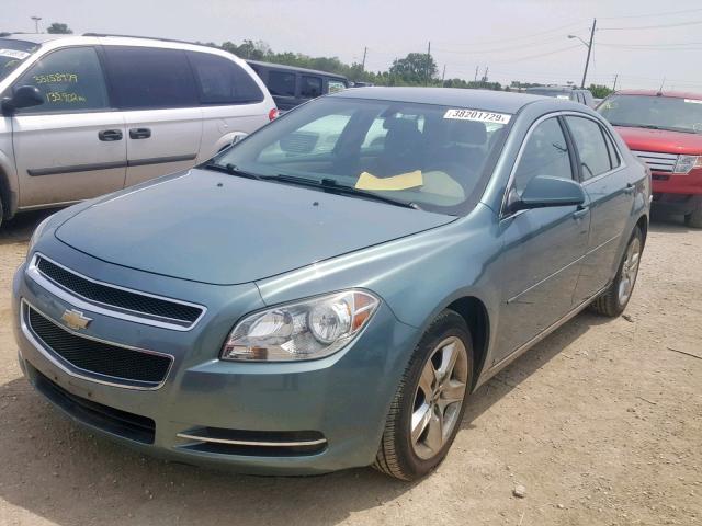 1G1ZH57B294214071 - 2009 CHEVROLET MALIBU 1LT 青色 照片 2