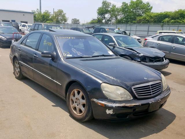 WDBNG75J82A300070 - 2002 MERCEDES-BENZ S 500 BLACK photo 1