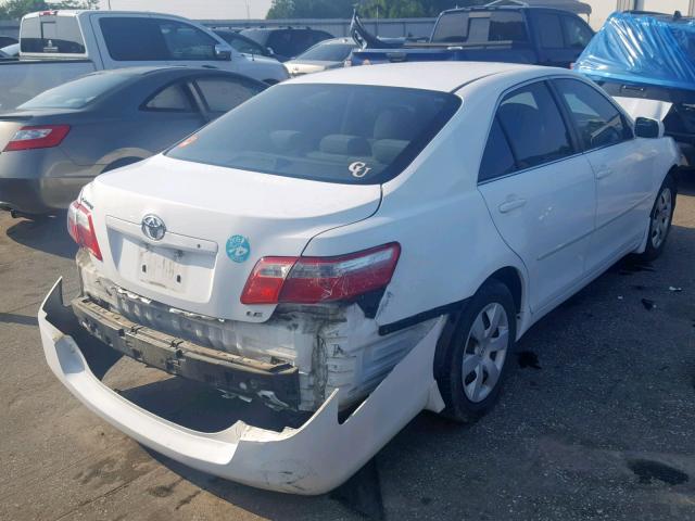 4T1BE46K77U619770 - 2007 TOYOTA CAMRY NEW WHITE photo 4