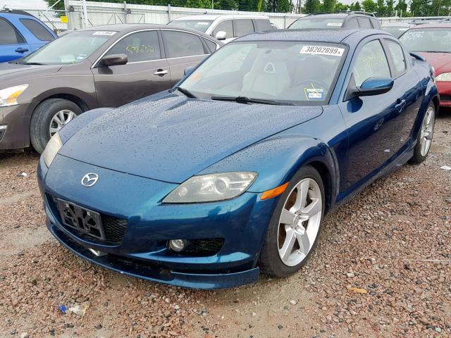 JM1FE173370209468 - 2007 MAZDA RX8 GREEN photo 2