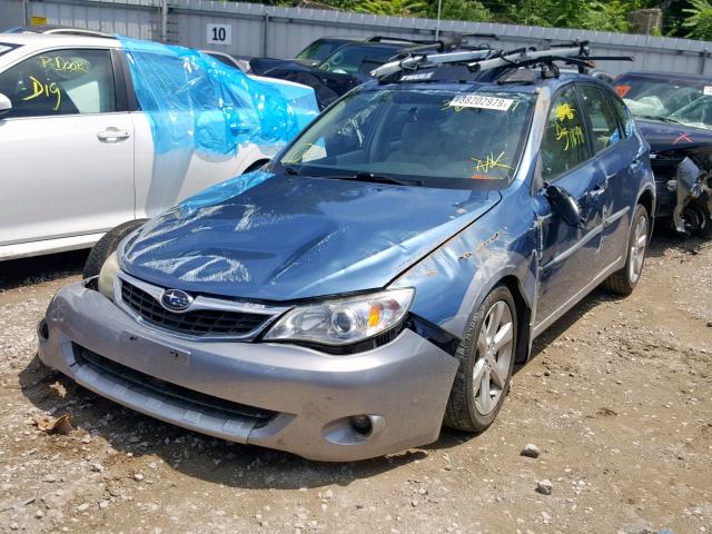 JF1GH63669G819695 - 2009 SUBARU IMPREZA OU BLUE photo 2