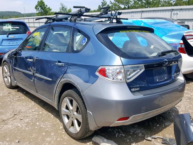 JF1GH63669G819695 - 2009 SUBARU IMPREZA OU BLUE photo 3