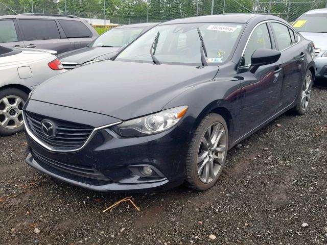 JM1GJ1W55F1192474 - 2015 MAZDA 6 GRAND TO BLACK photo 2