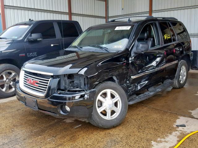 1GKDT13S772104788 - 2007 GMC ENVOY BLACK photo 2