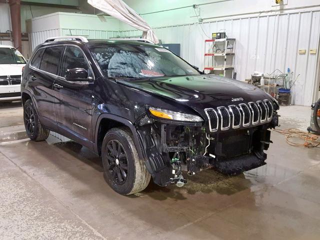 1C4PJMCB8EW186245 - 2014 JEEP CHEROKEE L BLACK photo 1