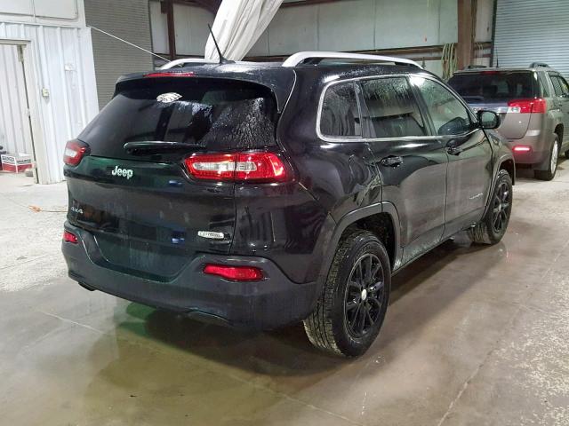 1C4PJMCB8EW186245 - 2014 JEEP CHEROKEE L BLACK photo 4