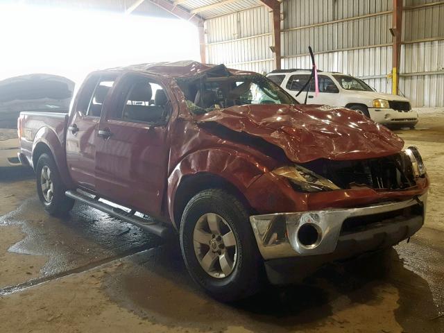 1N6AD07U69C405483 - 2009 NISSAN FRONTIER C MAROON photo 1