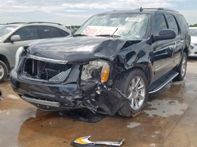 1GKS1EEF5ER155585 - 2014 GMC YUKON DENA BLACK photo 2