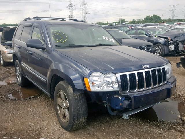 1J4HR58N26C111933 - 2006 JEEP GRAND CHER BLUE photo 1