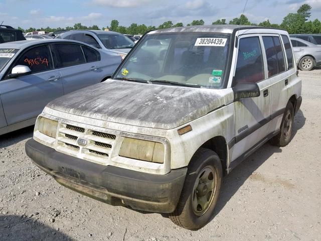 2CNBE1367V6926082 - 1997 GEO TRACKER WHITE photo 2