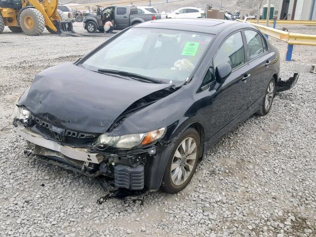 19XFA1F95BE007670 - 2011 HONDA CIVIC EXL 黑色 照片 2
