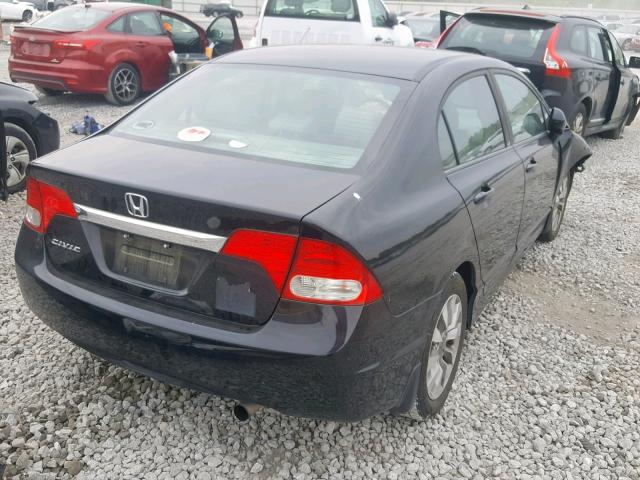 19XFA1F95BE007670 - 2011 HONDA CIVIC EXL 黑色 照片 4