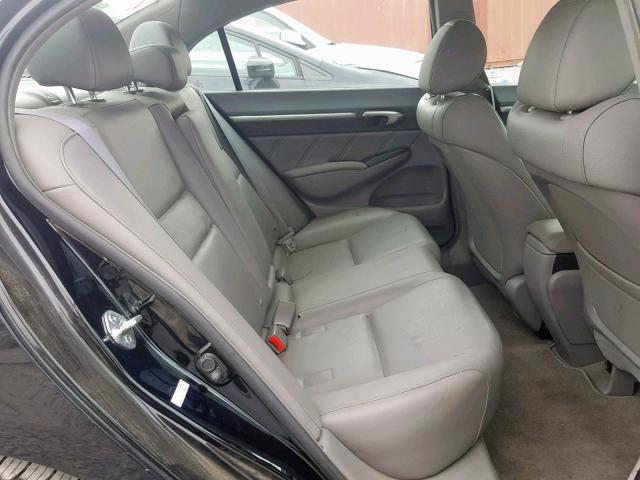 19XFA1F95BE007670 - 2011 HONDA CIVIC EXL 黑色 照片 6